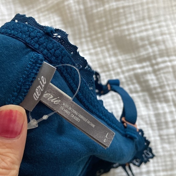 Aerie bandeau lace bralette with removable straps - Picture 3 of 3